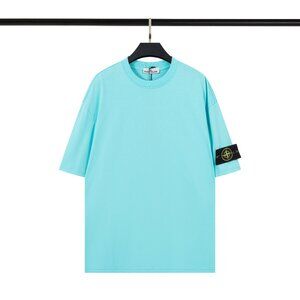 Stone Island Light Blue Short Sleeve Tee